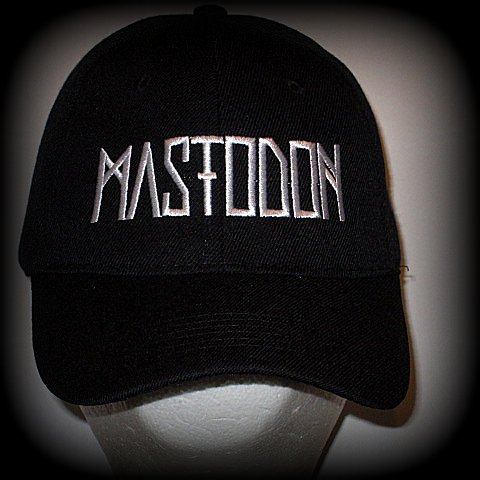 MASTODON - Embroidered - Baseball Cap - Adjustable Velcro Back - One Size Fits All UNISEX